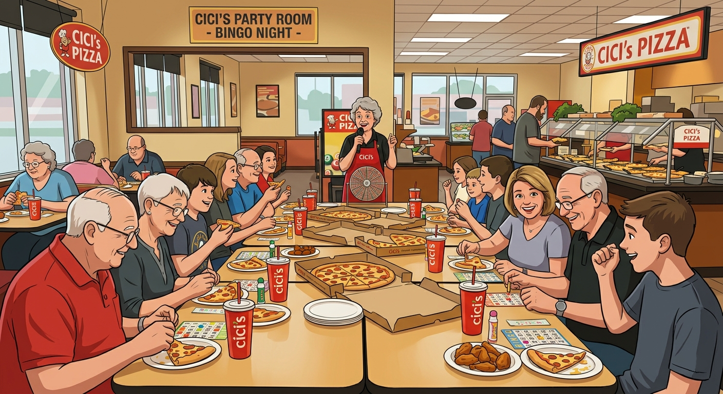 Cici’s Pizza Party Scene